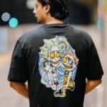 Rick & Morty Trendy Drop Shoulder T-Shirt